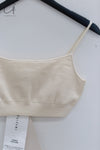 SWAYING 24 Autumn and Winter Cashmere Short Camisole Series SW-SW24AW1T01-BAI White SW24AW1T04